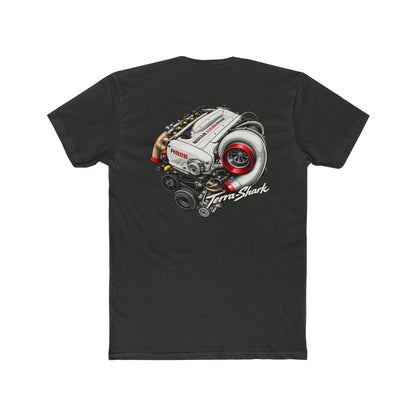 Rb's Turbo T‑Shirt — Retro Racing Engine Graphic Tee