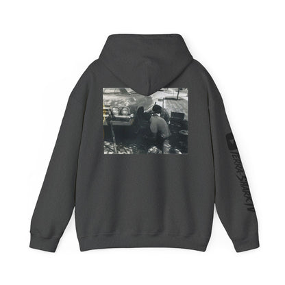 Back In My Day Hoodie — Vintage Photo Retro Script Pullover