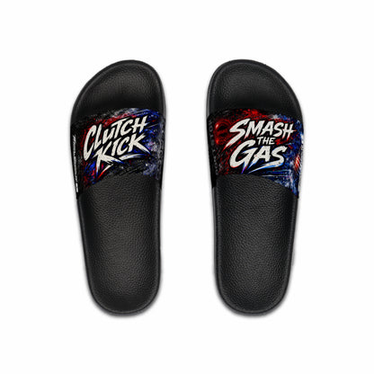 'Clutch Kick' & 'Smash the Gas' Racing Graphic Slides