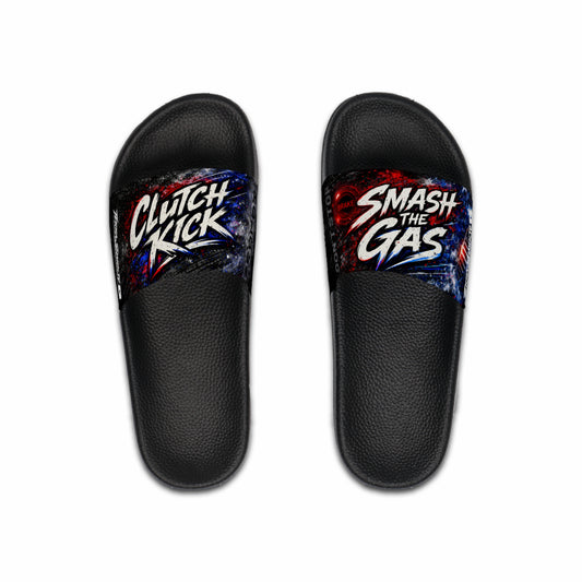 'Clutch Kick' & 'Smash the Gas' Racing Graphic Slides