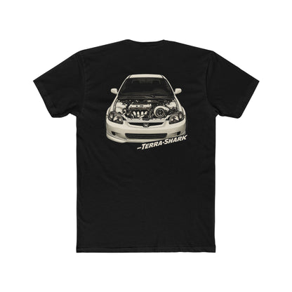 'Just a Little 4 Cylinder' Automotive Tee (Terra Shark Design)