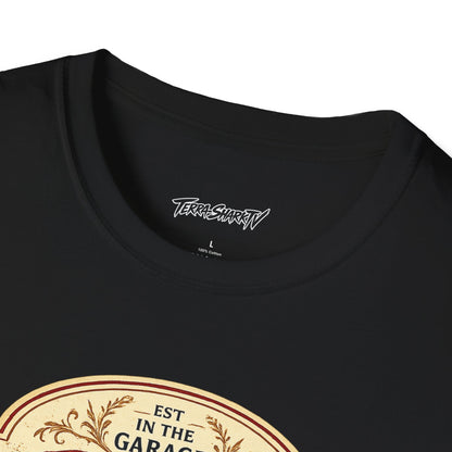 Cars Banquet T-Shirt — Retro Garage Beer Inspired Tee