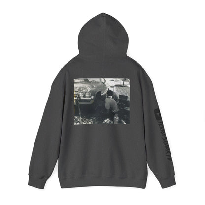 Back In My Day Hoodie — Vintage Photo Retro Script Pullover